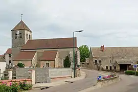 The church in Épagny