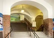 Entrance hall and stairwell.