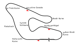 The Österreichring (in 1970)