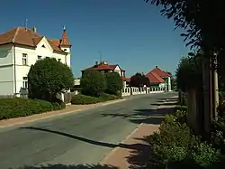 A street in Čížová