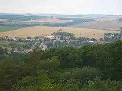 A view from Velký Kosíř mountain