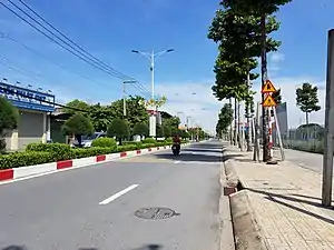 Nguyễn Trãi Street in Lái Thiêu ward