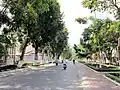 Phạm Ngũ Lão Street in the center of Trà Vinh city.