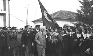 The Turkish flag brought upon the annexation of Hatay.