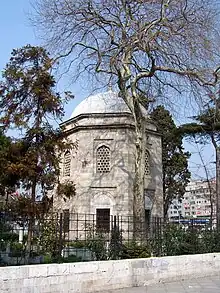 Tomb of Hayreddin Barbaros Pasha in Beşiktaş (1541), designed by Sinan