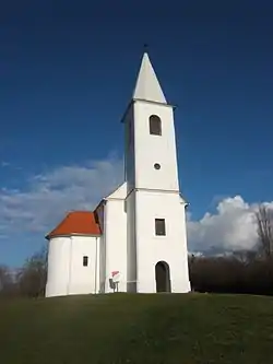 Church of Szentmihályhegy in Őrtilos