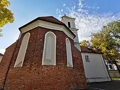 Apse of the church