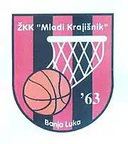 ŽKK Mladi Krajišnik logo