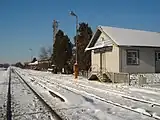 Buzovec, suburban railway station in Čakovec