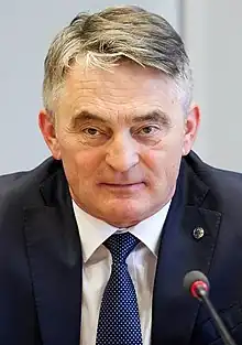 Bosnia and HerzegovinaŽeljko KomšićChairman of the Presidency