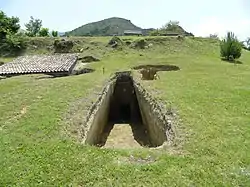 Tombs in the park