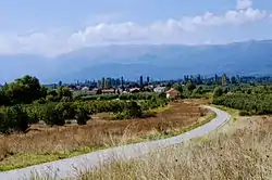 Panoramic view of the village Dolna Bela Crkva