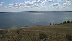 Gilyov Reservoir, in Loktevsky District