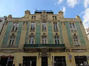 Building of Merchant Stamenković by Аndra Stevanović and Nikola Nestorović, 1907