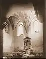 Interior of the synagogue