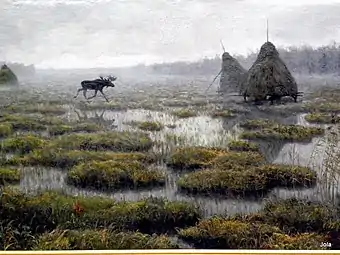 Moose in the Swamp