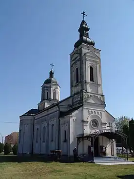 Front view of monastery