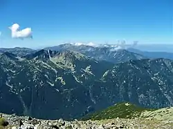 a summit in Rila