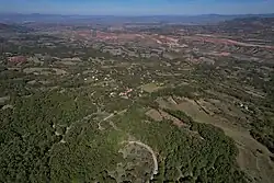 Airview of the village