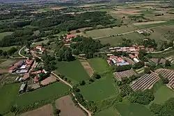 Airview of the village