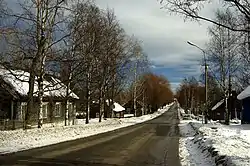 A street in Povenets