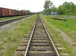 Railway in Smirnykhovsky District