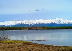 Mountains in Muysky District