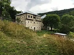 Traditional houses in the village