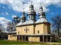 Historic wooden church in Fastiv.