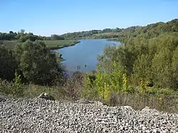 Pond in village Skoryatino, Verkhovsky District