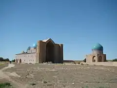 Relationship with the Mausoleum of Khoja Ahmed Yasawi