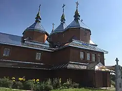 The Church of the Dormition in Korshiv