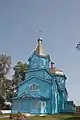 Peter and Paul Church (wooden) in the village Velyki Mezhyrichi.