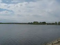 Chyornovskoye Reservoir in Volzhsky District