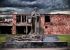 World War II memorial in Kornidzor