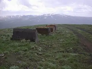 Cemetery on top of Mount Armaghan