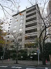 Building hosting the Embassy in Tokyo