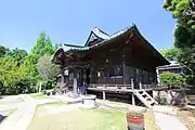 Setsu-dō (刹堂) at Nakayama Hokekyō-ji (Ichikawa, Chiba), enshrining Hārītī (Kishimojin), the Ten Rakṣasīs, and Daikokuten