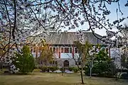 Peking University during the spring. Flowers are blooming everywhere.