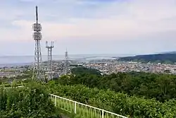 Panorama view of Rumoi, from Senboudai