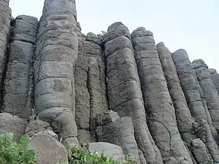 Basalt columns