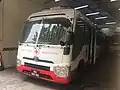 Red Cross Coaster minibus