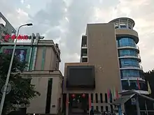 Entrance to Fanghua Theater in Taijiang District, Fuzhou