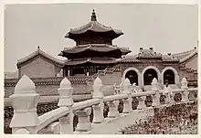 Hwanggungwu (Imperial Vault of Heaven), Hwangudan, a site where Korean Emperors performed the rites to Heaven, 1906