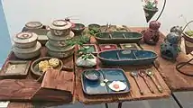 Ceramic plates and utensils