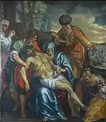 The Deposition by Francesco Montemezzano