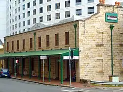 Former terrace house located at 163-169 Sussex Street