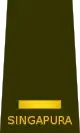 Second lieutenant(Singapore Army)