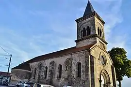 The church in Sallèdes