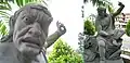 Statue in the Pahang Buddhist Association Temple, Kuantan.